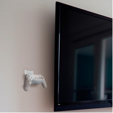 Кронштейн для игровых джойстиков универсальный, настенный, белый REXANT