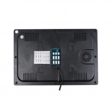 Цветной монитор видеодомофона 10,1' формата AHD, с сенсорным управлением, детектором движения, функцией фото- и видеозаписи (модель AC-339)