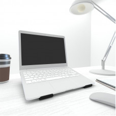 Подставка для ноутбука, фиксированная, черная REXANT