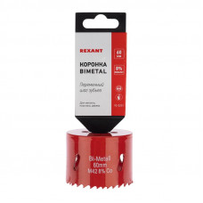Коронка Bimetal 60мм REXANT