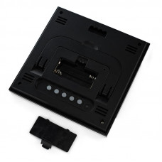 Метеостанция комнатная с алюминиевой рамкой REXANT