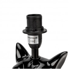 Светильник декоративный настольный МОБИ 'Бульдог', с цоколем Е14, 40Вт, цвет черный REXANT