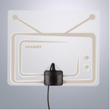 Антенна комнатная для цифрового телевидения DVB-T2, Ag-718 REXANT