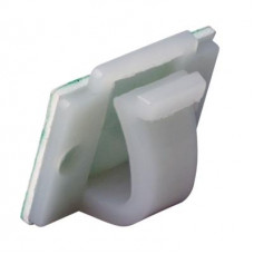 Площадка самоклеящаяся c клипсой под шлейф 20х14 мм (100 шт/уп) REXANT