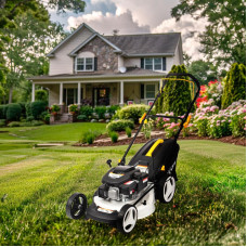 Газонокосилка бензиновая KR-460SP самоходная, 150см3, 46см KRANZ