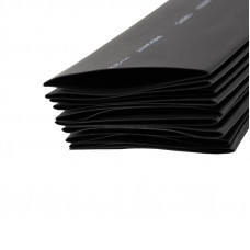 Трубка термоусаживаемая ТУТ нг 60,0/30,0мм, черная, упаковка 10 шт. по 1м REXANT