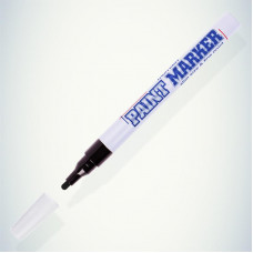 Маркер-краска Slim 2мм, нитрооснова, черный MunHwa