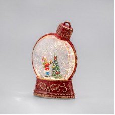 Светильник декоративный (фигура) Елочный шар с эффектом снегопада и подсветкой NEON-NIGHT