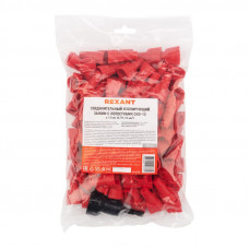 Соединительный изолирующий зажим REXANT с лепестками СИЗ-13 ø 13 мм (1,5-16 мм²), красный (100 шт./уп.)