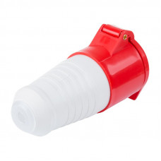 Розетка 224 переносная 3Р+РЕ 32А 380В IP44 REXANT