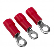 Наконечник кольцевой изолированный ø 3.7 мм 0.5-1.5 мм² (НКи 1.5-3.5) красный (10шт./уп.) REXANT