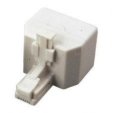 Двойник телефонный UTP, RJ-14 (6P4C) (штекер - 2 гнезда) REXANT