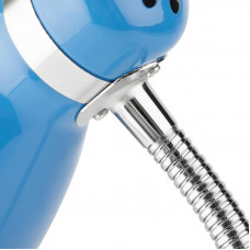 Светильник настольный Моби REXANT  на металлической стойке с зажимом-прищепкой, с цоколем Е27, 60 Вт, цвет летнее небо