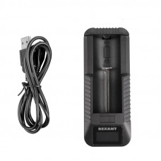 Устройство зарядное i1 для 1 Li-ion 18650 с быстрой зарядкой REXANT