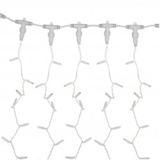 Гирлянда светодиодная Занавес 2х3м 600 LED БЕЛЫЙ белый ПВХ IP65 эффект мерцания 230В нужен блок 303-500-1 NEON-NIGHT