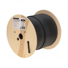 Кабель греющий (нагревательный) саморегулирующийся SRL30-2CR, экранированный, 30Вт/м, 0,9мм2/55м, 200м REXANT