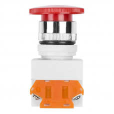 Выключатель-кнопка 10А Ø22 красная Аварийная остановка (Y090-11ZS)  REXANT