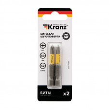 Бита для шуруповерта PH1х50 мм (2 шт./уп.) Kranz