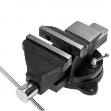 Тиски слесарные 100мм, поворотные, с наковальней KRANZ