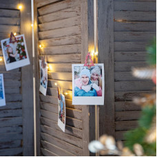 Деревянные прищепки Елочки 14,5x4,5x1,6 cм, 6 шт, розовые NEON-NIGHT