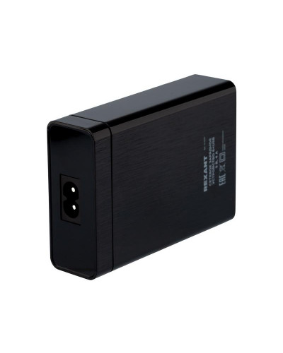Сетевое зарядное устройство REXANT 6хUSB, 1000mA, черное