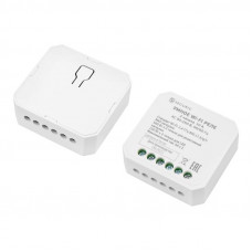 Умное встраиваемое Wi-Fi реле двухканальное (для выключателей без подсветки) SECURIC