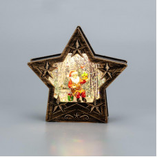 Светильник декоративный (фигура) Звезда с эффектом снегопада и подсветкой NEON-NIGHT