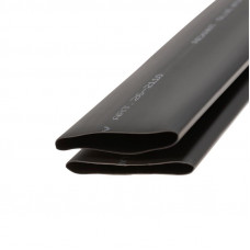 Трубка термоусаживаемая СТТК (2:1) двустенная клеевая 50,8/25,4мм, черная, упаковка 2 шт. по 1м REXANT