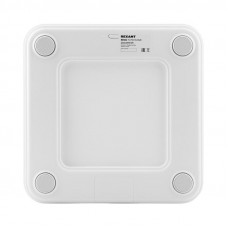 Весы напольные электронные, белые/стекло/до 180 кг REXANT