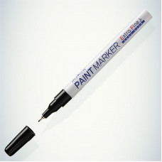 Маркер-краска Extra Fine Paint Marker 1мм, нитрооснова, черный MunHwa