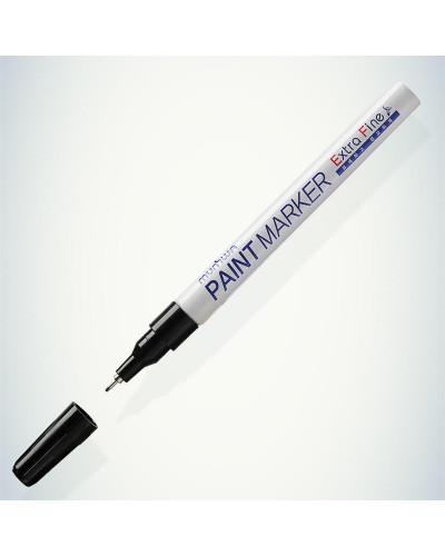Маркер-краска Extra Fine Paint Marker 1мм, нитрооснова, черный MunHwa