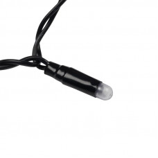 Гирлянда светодиодная Занавес 2х0,8м 160 LED ТЕПЛЫЙ БЕЛЫЙ черный ПВХ IP65 эффект мерцания 230В нужен блок 303-500 NEON-NIGHT