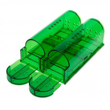Набор живоловок-мышеловок, зеленый ABS-пластик REXANT