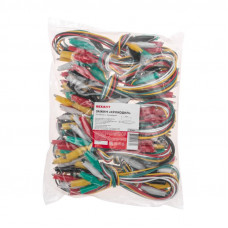 Зажимы «Крокодил» 5А, 40мм, с проводом, 10 пар REXANT