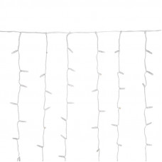 Гирлянда светодиодная Занавес 2х3м 448 LED МУЛЬТИКОЛОР прозрачный ПВХ IP65 постоянное свечение 230В нужен блок 303-500-1 NEON-NIGHT