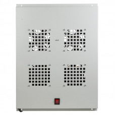 Модуль вентиляторный потолочный с 4-мя вентиляторами, без термостата, для шкафов серии Standart с глубиной 800мм REXANT