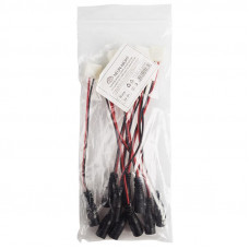 Коннектор питания с джеком для одноцветных светодиодных лент с влагозащитой шириной 10 мм LAMPER