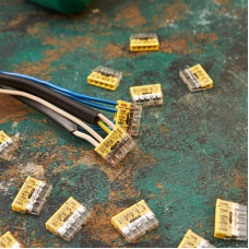 2273-245 Экcпресс-клемма с пастой, 5-проводная до 2,5 мм², (20 шт/уп)  WAGO