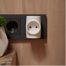 Тройник электрический 6А б/з белый 220 В REXANT