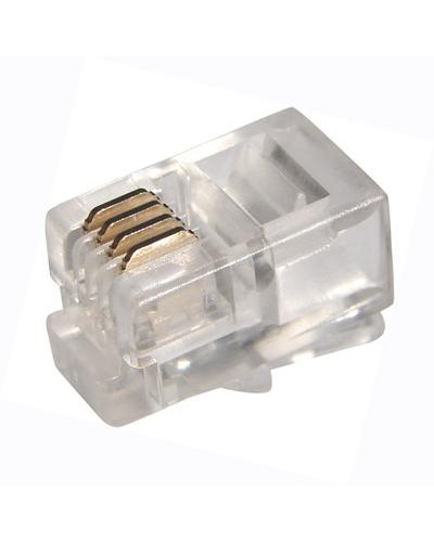 Разъем телефонный UTP RJ-9 (4P4C), CAT 3 PROconnect