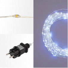 Гирлянда Роса с трансформатором, 20 м, 200 LED, белое свечение NEON-NIGHT