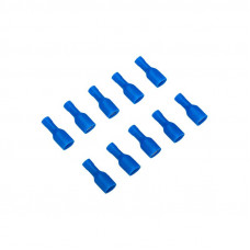 Клемма плоская полностью изолированная РППи-м 2.5-(6.3)/РпИмп 2-250 гнездо 6.6 мм 1.5-2.5 мм², в упак. 10 шт. REXANT