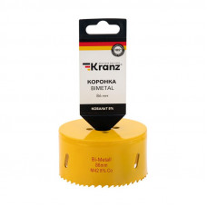 Коронка Bimetal 86мм KRANZ