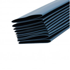 Трубка термоусаживаемая ТУТ нг 50,0/25,0мм, синяя, упаковка 10 шт. по 1м REXANT