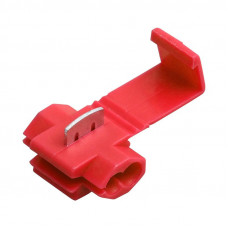 Ответвитель питания 0.5-1.0 мм² (ОВ-1/ЗПО-1 0,5-1,5) красный, в упак. 5 шт. REXANT