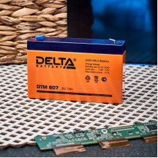 Батарея аккумуляторная 6В, 7Ач, 1 штука