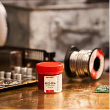 Флюс-гель для пайки, TT KELLER индикаторный, 20мл, банка, блистер REXANT