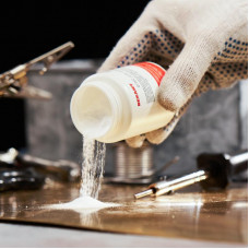 Флюс для высокотемпературной пайки, ПВ-209, 100г, банка REXANT