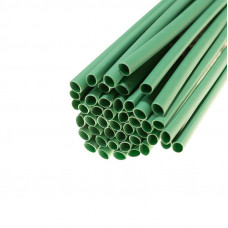 Трубка термоусаживаемая ТУТ нг 5,0/2,5мм, зеленая, упаковка 50 шт. по 1м REXANT