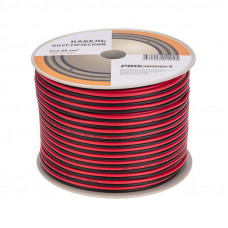 Кабель акустический 2х2,50мм², красно-черный, 100м PROconnect